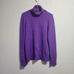 French connection turtleneck pulloeverr long sleeves sweater size large-medium